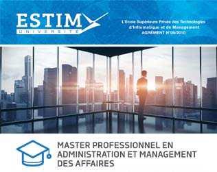 Master en Administration et Management des Affaires