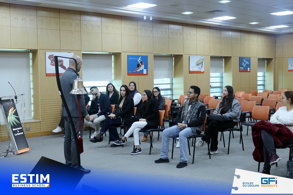 Visite d'étude à la bourse de Tunis