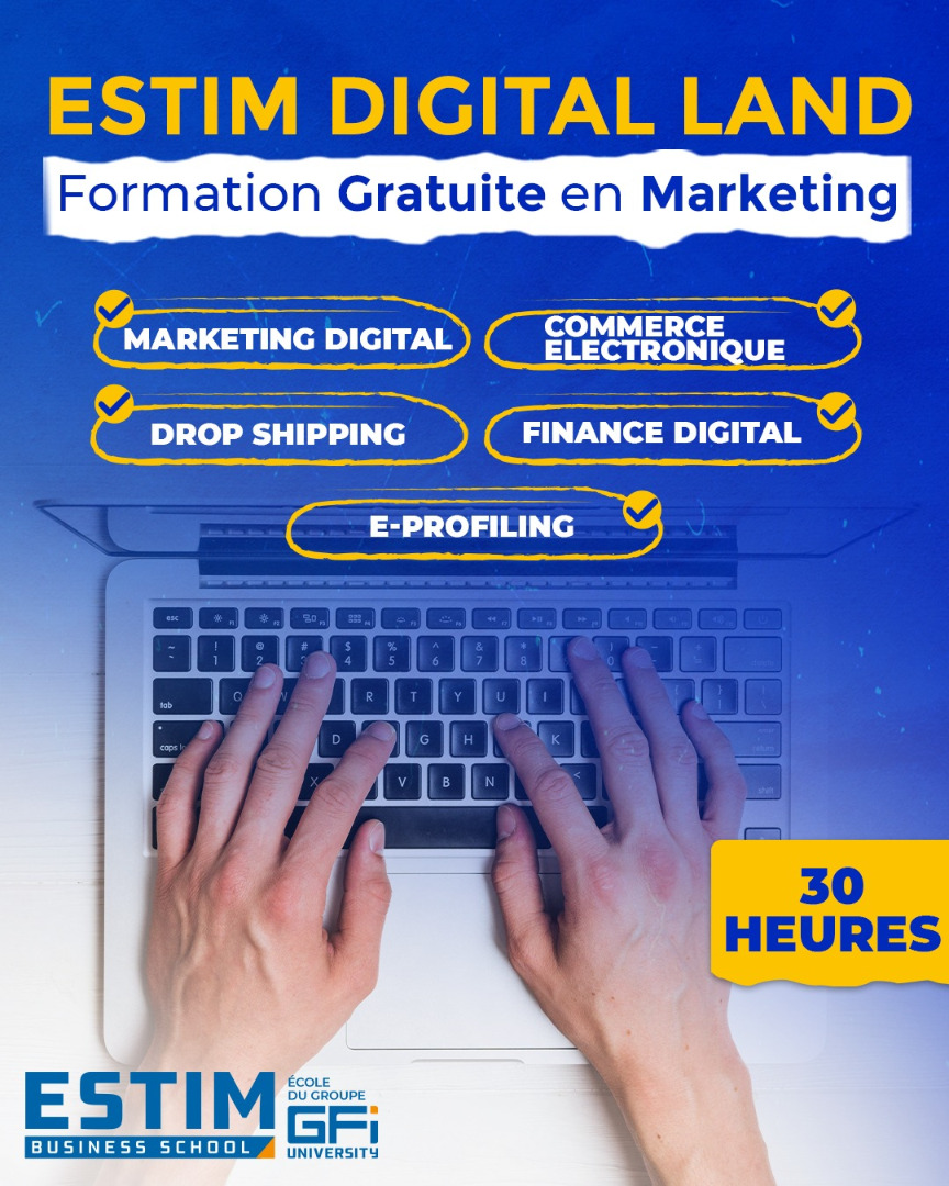 ESTIM Digital Land Formation Gratuite en Marketing